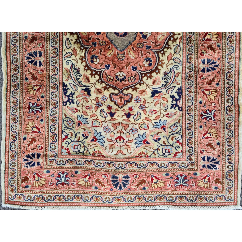 Tapis Soie Kayseri – Turquie Vers 1970 | Biron Tapis Soie Kayseri - Turquie Vers 1970