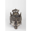 Jardinière en métal argenté de style Louis XV début 20e siècle