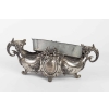 Jardinière en métal argenté de style Louis XV début 20e siècle