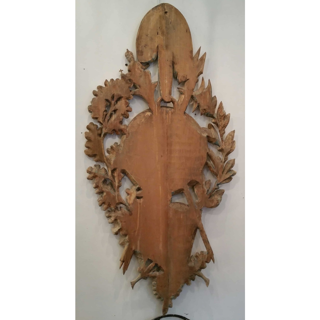 Rare grand panneau Franc-maçonnique du 1er empire. | Biron Rare grand panneau Franc-maçonnique du 1er empire.