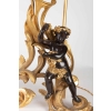 Une paire de chenets montés en lampe époque XIXe de style Napoléon III | Biron Une paire de chenets montés en lampe époque XIXe de style Napoléon III