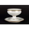 4 pièces de la Manufacture de Sèvres blanc et or signées et datées (décors 1901) | Biron 4 pièces de la Manufacture de Sèvres blanc et or signées et datées (décors 1901)