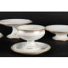 4 pièces de la Manufacture de Sèvres blanc et or signées et datées (décors 1901) | Biron 4 pièces de la Manufacture de Sèvres blanc et or signées et datées (décors 1901)