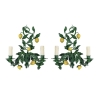Charmante paire d’appliques Maison Honoré des années 1960. | Biron |||||
