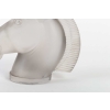 Mascotte Bouchon de Radiateur « Longchamp A » Double Main verre blanc de René LALIQUE