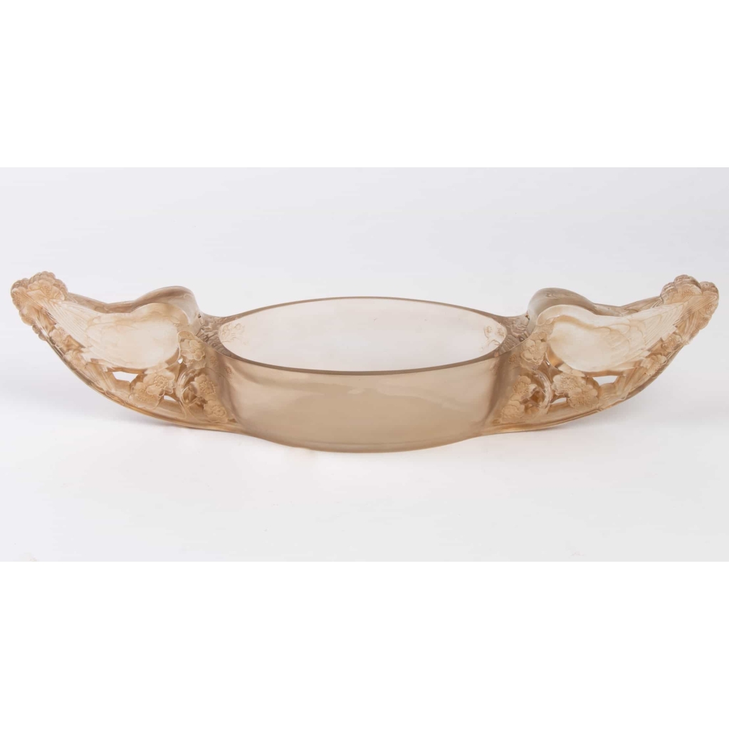 René LALIQUE – Jardinière « Mésanges » (1927) | Biron René LALIQUE - Jardinière « Mésanges » (1927)