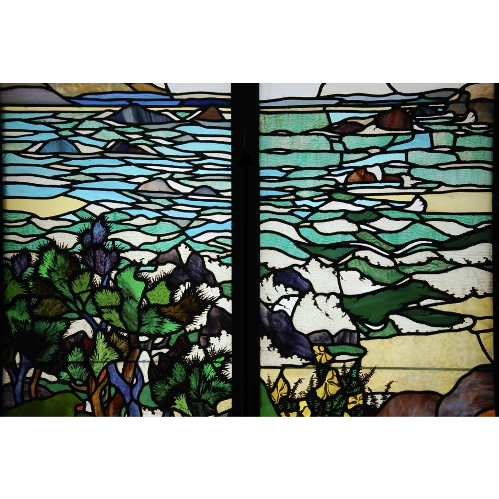 Vitrail, vitraux Bord de mer de Henri RAPIN | Biron Vitrail, vitraux Bord de mer de Henri RAPIN