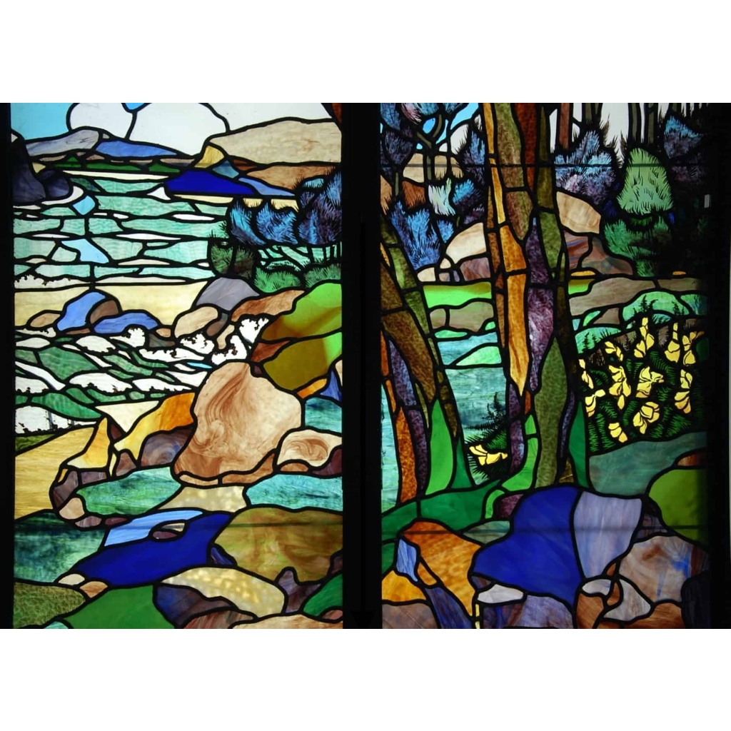 Vitrail, vitraux Bord de mer de Henri RAPIN | Biron Vitrail, vitraux Bord de mer de Henri RAPIN