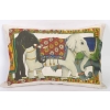 Tissu en lin « Éléphants » | Biron Tissu en lin "Éléphants"