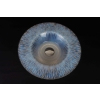 Coupe « Flora Bella » verre opalescent de René LALIQUE sur pied en argent