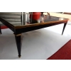 1950/70 Gerard MILLE Pour Maison Jansen Table Basse Bois Laqué Noir 120 x 80 cm