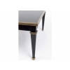 1950/70 Gerard MILLE Pour Maison Jansen Table Basse Bois Laqué Noir 120 x 80 cm
