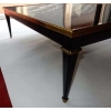 1950/70 Gerard MILLE Pour Maison Jansen Table Basse Bois Laqué Noir 120 x 80 cm