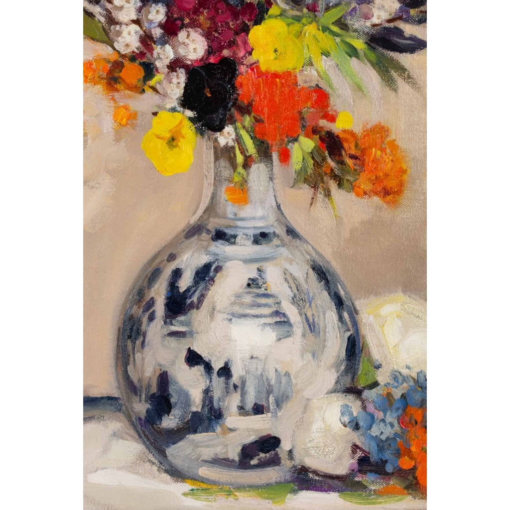 Iris dans un vase Chine. Fernand Allard l’Olivier (1883-1933)