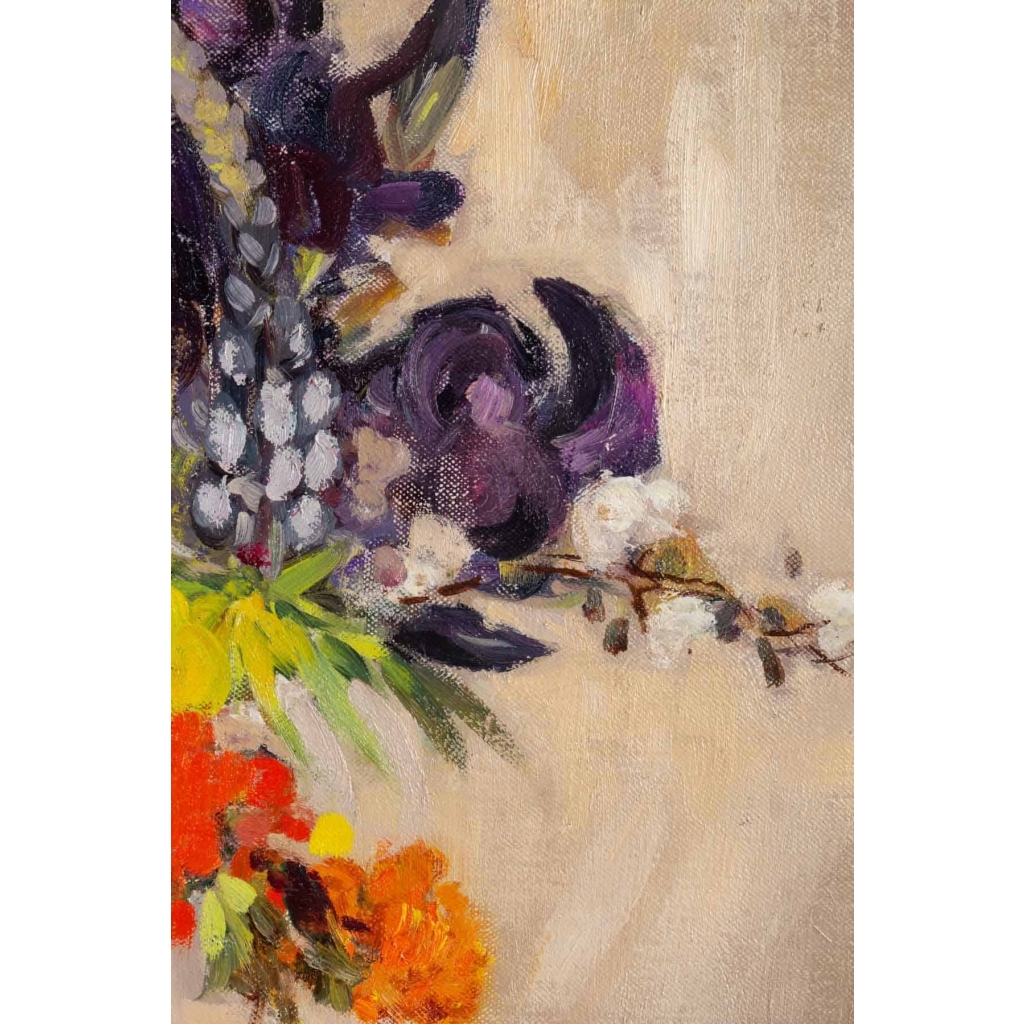 Iris dans un vase Chine. Fernand Allard l’Olivier (1883-1933)