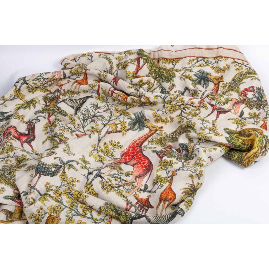 Tissu en lin « Savane » | Biron Tissu en lin "Savane"