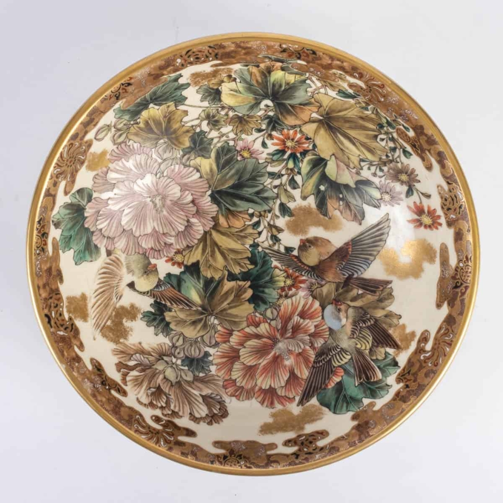 Coupe Satsuma Japon époque Meiji | Biron ||||||||||||
