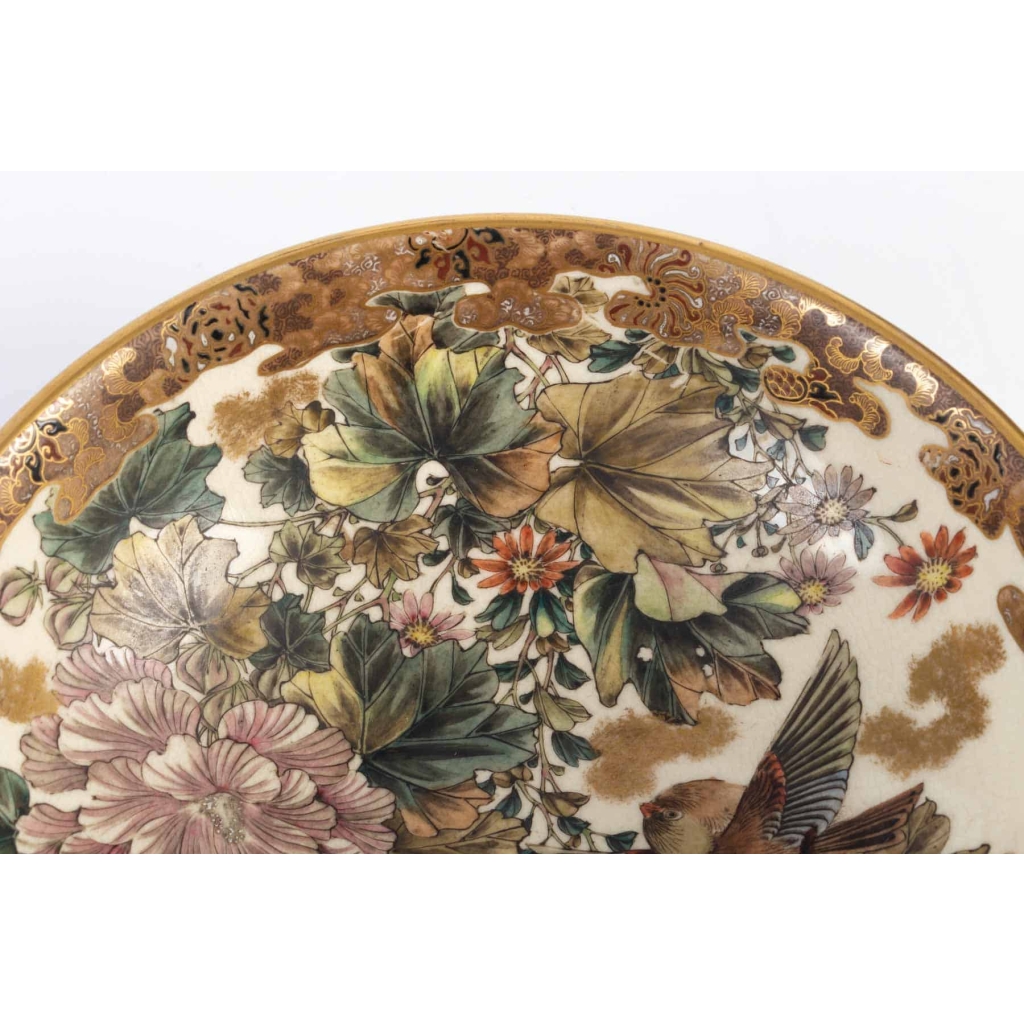 Coupe Satsuma Japon époque Meiji | Biron Coupe Satsuma Japon époque Meiji
