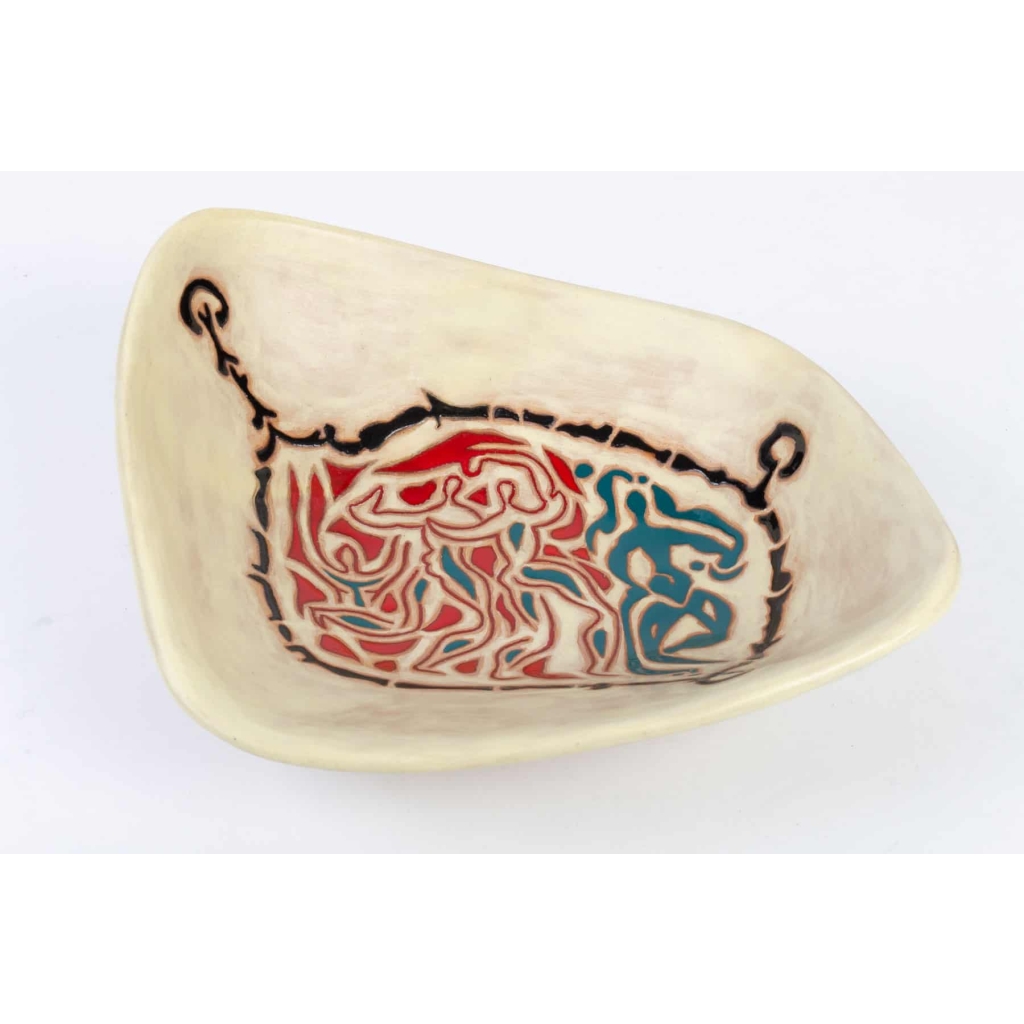 Grande coupe par Jean Lurçat (1892-1966) | Biron ||||||||||