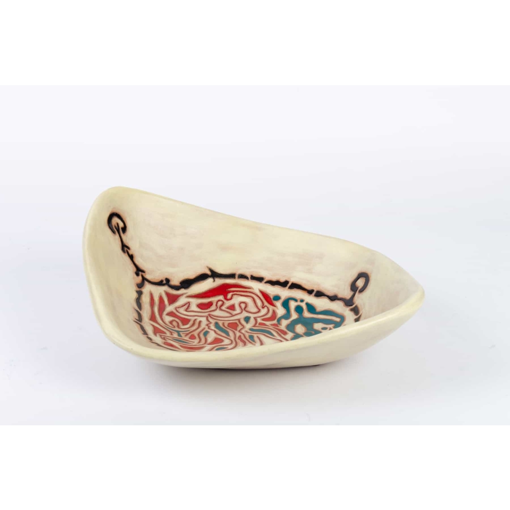 Grande coupe par Jean Lurçat (1892-1966) | Biron Grande coupe par Jean Lurçat (1892-1966)