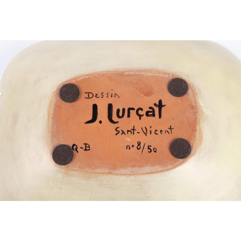 Grande coupe par Jean Lurçat (1892-1966) | Biron Grande coupe par Jean Lurçat (1892-1966)