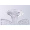 Paire de Bougeoirs « Tokyo » verre blanc de René LALIQUE
