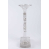 Paire de Bougeoirs « Tokyo » verre blanc de René LALIQUE