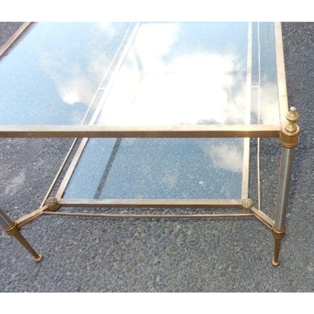 1950/70′ Table Basse Maison Jansen 113 x 64 cm