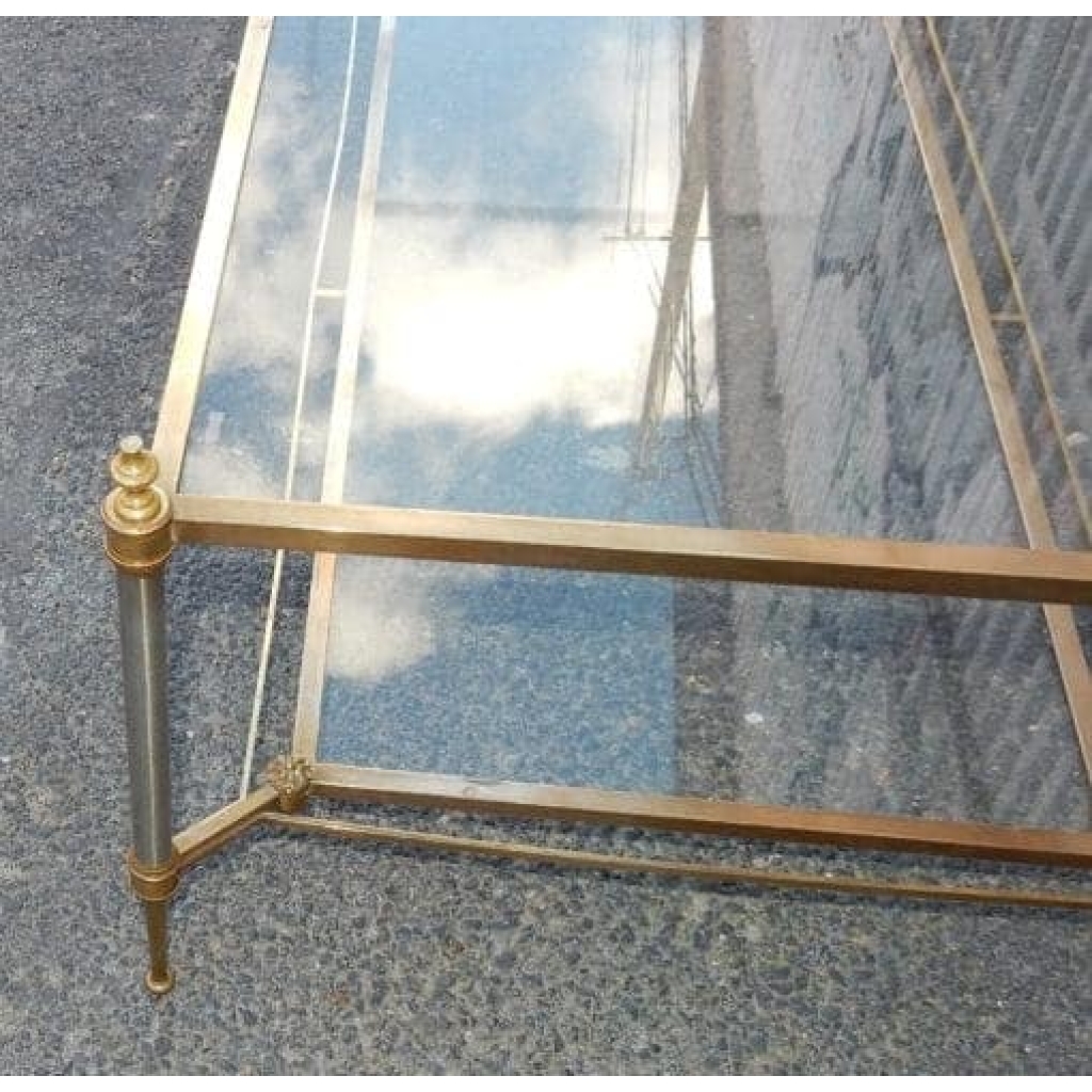 1950/70′ Table Basse Maison Jansen 113 x 64 cm