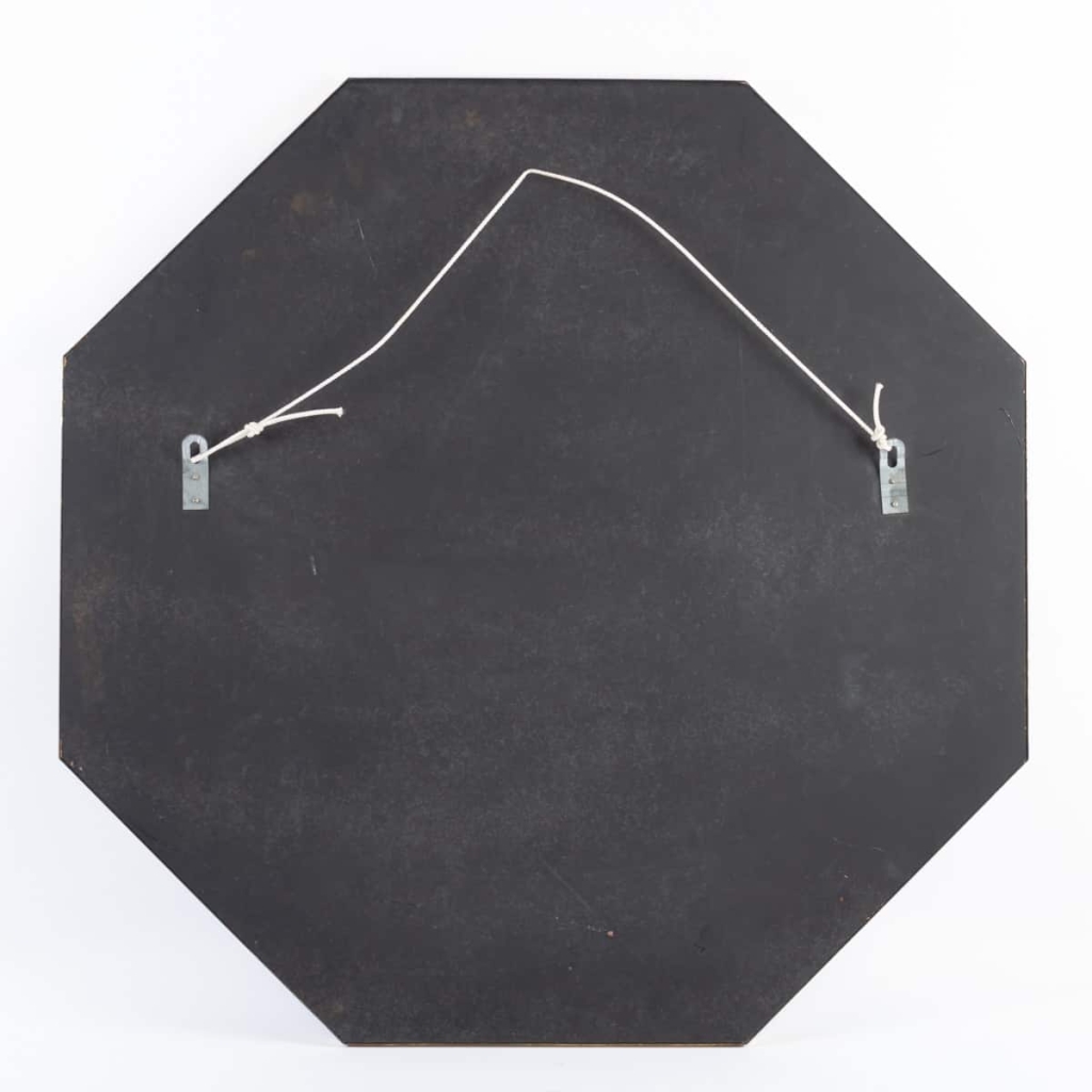 Miroir octogonal années 1960-70 | Biron Miroir octogonal années 1960-70
