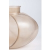 Vase « Périgord » verre blanc patiné sepia de René LALIQUE | Biron Vase « Périgord » verre blanc patiné sepia de René LALIQUE