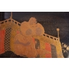 Deux plateaux en laque représentant un danseur de face et de dos Japon début EDO 17e siècle | Biron Deux plateaux en laque représentant un danseur de face et de dos Japon début EDO 17e siècle