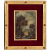Peinture sur porcelaine cadre en bronze doré 19e siècle Napoléon III