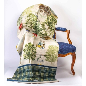 Linen fabric "Mountain walk" | Biron ||||||
