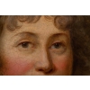 Portrait d'une jeune femme au ruban de soie, vers 1790.