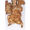 Paire d’anges en bois doré. Fin XVIIème. | Biron Paire d'anges en bois doré. Fin XVIIème.