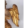 Paire d’anges en bois doré. Fin XVIIème. | Biron Paire d'anges en bois doré. Fin XVIIème.