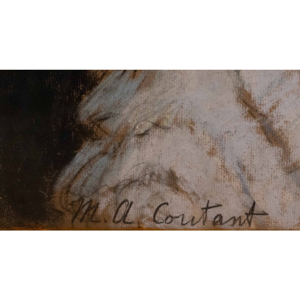 Sevillane à l'éventail de Marie Aimée Coutant