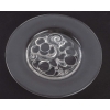 Service de 8 assiettes « Marienthal » cristal incolore de LALIQUE FRANCE d'après un modèle de René LALIQUE