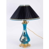 Paire de lampes en porcelaine et laiton 19e siècle Napoléon III | Biron Paire de lampes en porcelaine et laiton 19e siècle Napoléon III