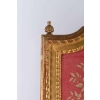 Ecran de cheminée en bois doré style Louis XVI fin 19e siècle