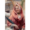 Adrien MOREAU (1843-1906) – La rencontre galante au port | Biron Adrien MOREAU (1843-1906) - La rencontre galante au port