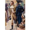 Adrien MOREAU (1843-1906) – La rencontre galante au port | Biron Adrien MOREAU (1843-1906) - La rencontre galante au port