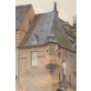 Adrien MOREAU (1843-1906) – La rencontre galante au port | Biron Adrien MOREAU (1843-1906) - La rencontre galante au port