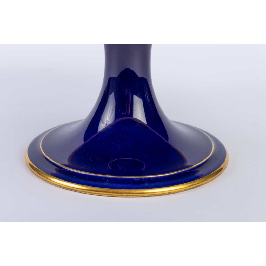 Drageoir en porcelaine de Sèvres Napoléon III | Biron Drageoir en porcelaine de Sèvres Napoléon III