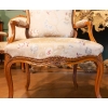 Série de 4 fauteuils Louis XV. XVIIIème. | Biron Série de 4 fauteuils Louis XV. XVIIIème.