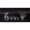 Service « Nippon » verre blanc de René LALIQUE | Biron ||||||||||