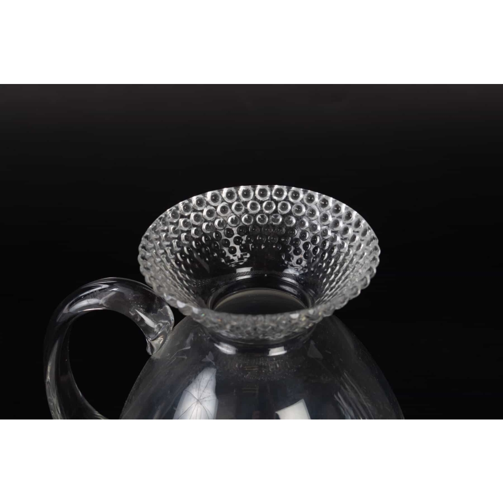 Service « Nippon » verre blanc de René LALIQUE | Biron Service "Nippon" verre blanc de René LALIQUE