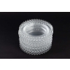 Service de 12 assiettes « Andlau » cristal incolore de LALIQUE FRANCE d’après un modèle de René LALIQUE 11