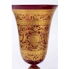 2 Vases Venise rouges et or fin 19e siècle | Biron 2 Vases Venise rouges et or fin 19e siècle